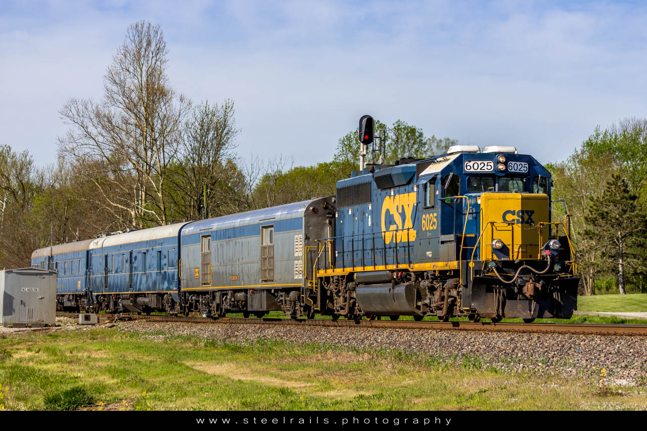 CSXT 6025 EMD GP40-2