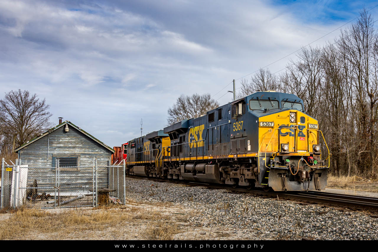 CSXT 5367 GE ES40DC