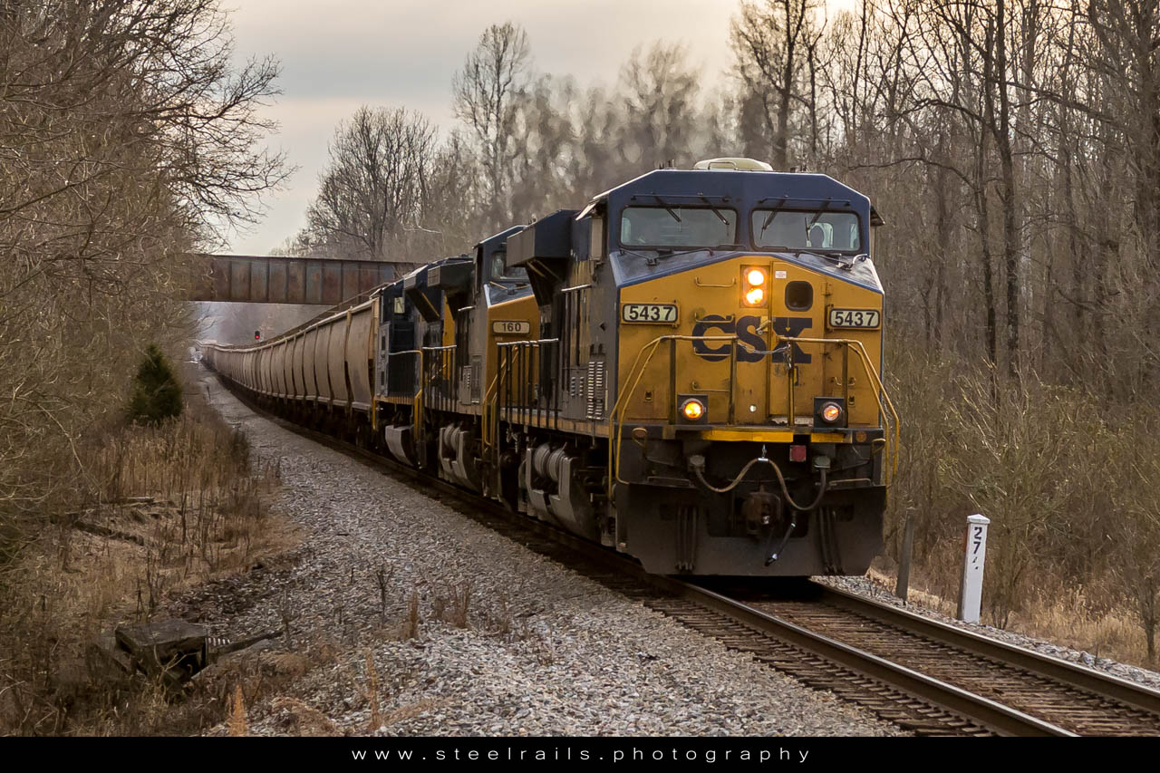 CSXT 5437 GE ES40DC