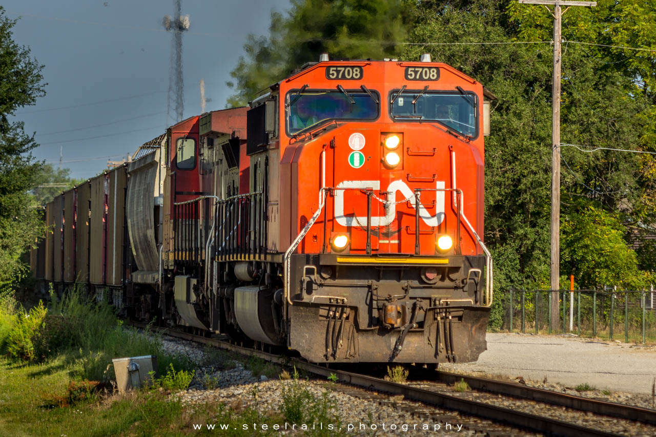 CN 5708 EMD SD75I