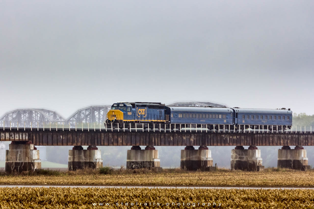 CSXT 9969 EMD GP40WH-2