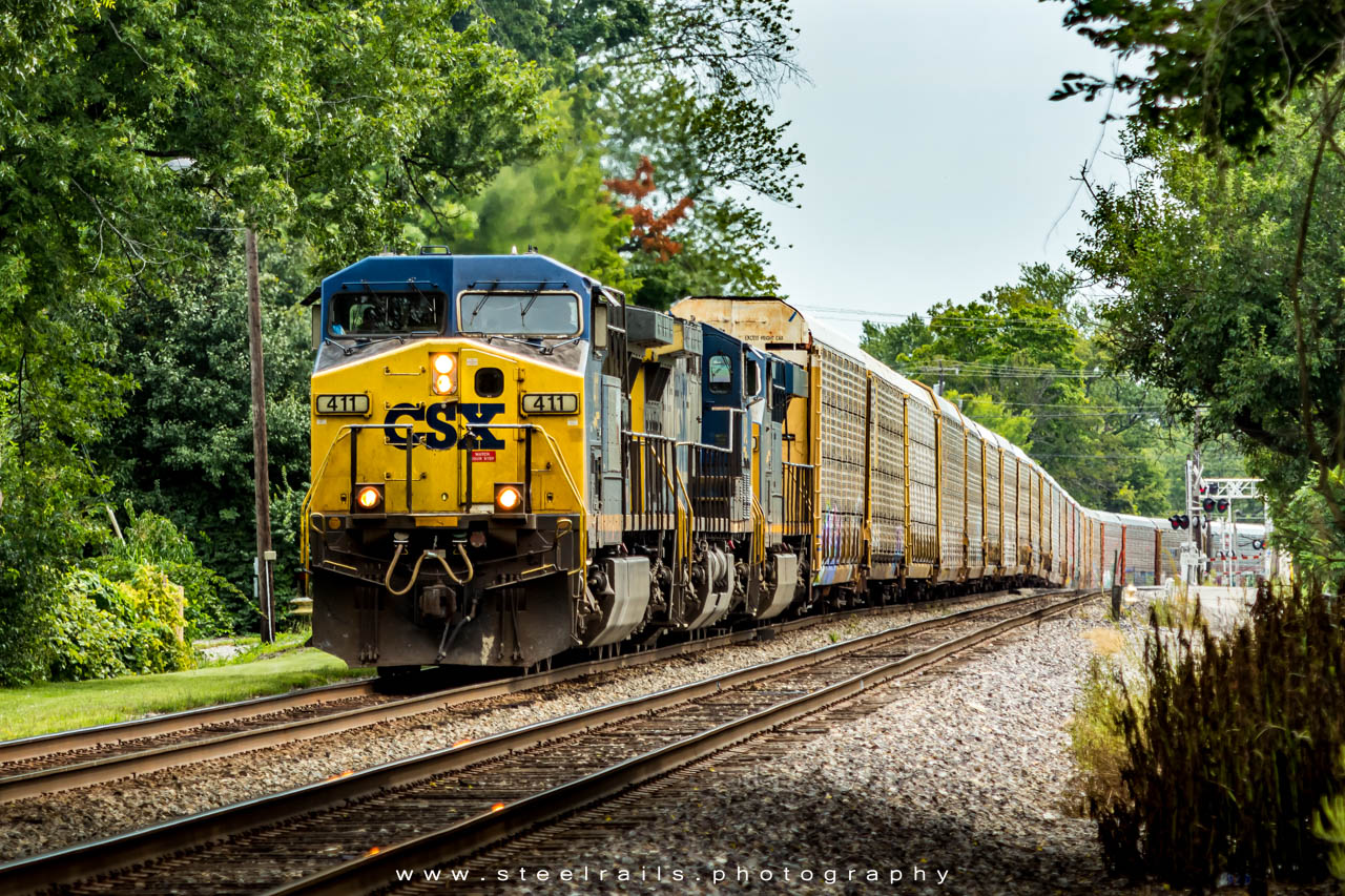 CSXT 411 GE AC4400CW
