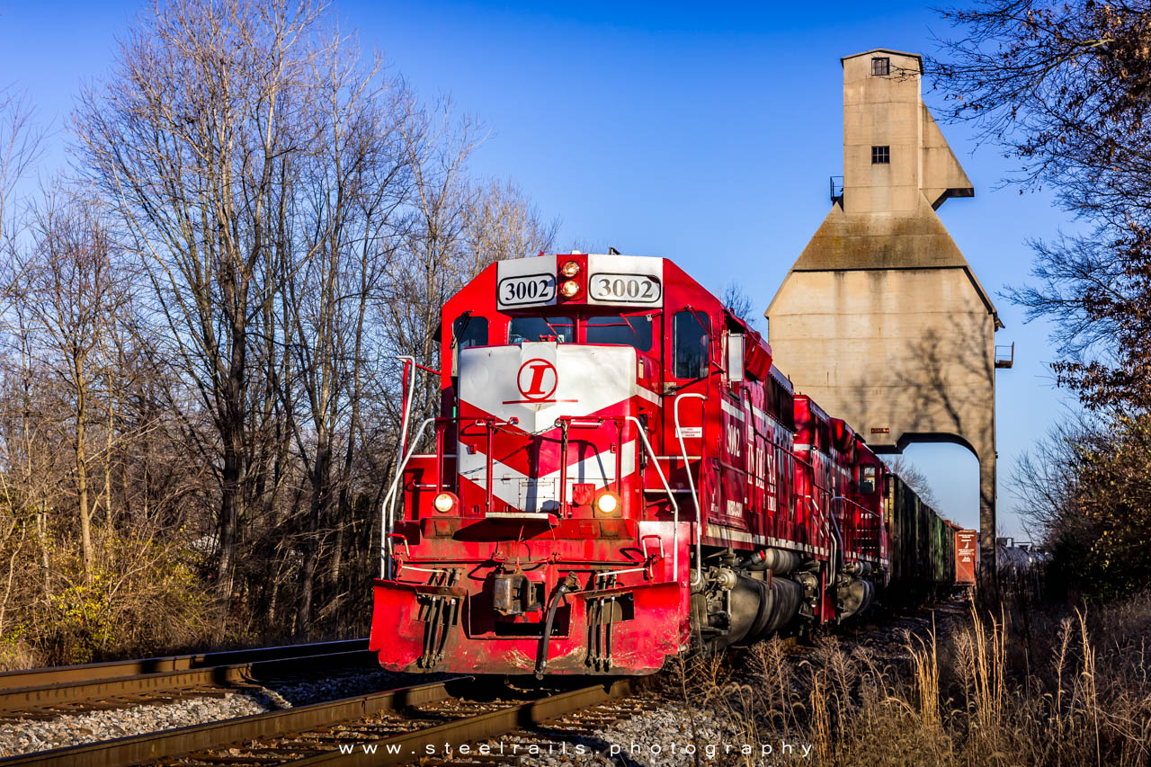Indiana Railroad INRD 3002 EMD GP40-3
