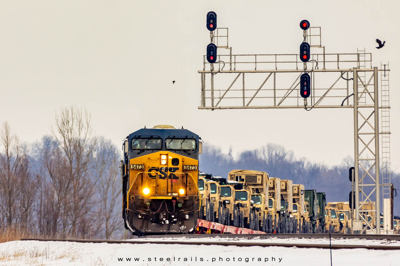 CSXT 5473 GE ES44DC