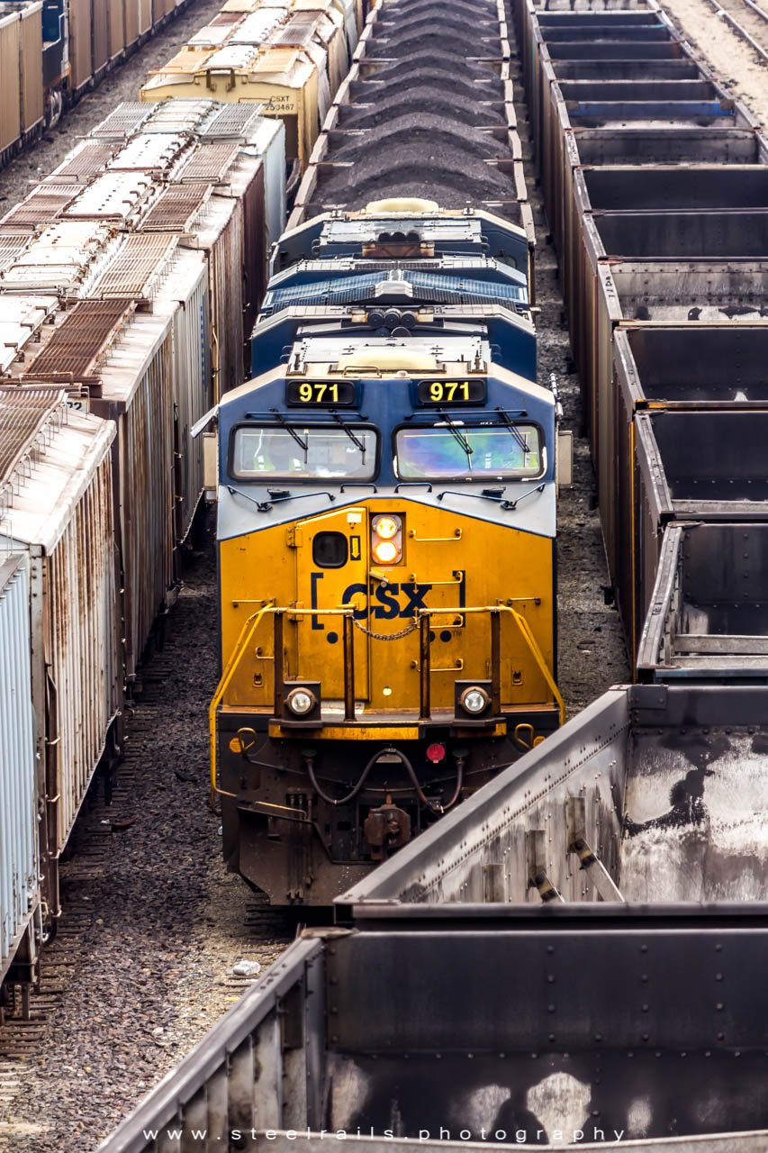 CSXT 971 GE ES44AC-H