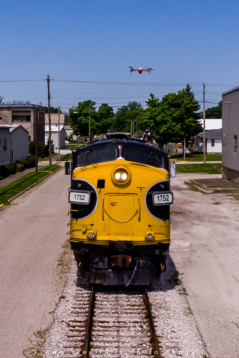 Ohio River Scenic Railway BUGX 1752 EMD FP9A