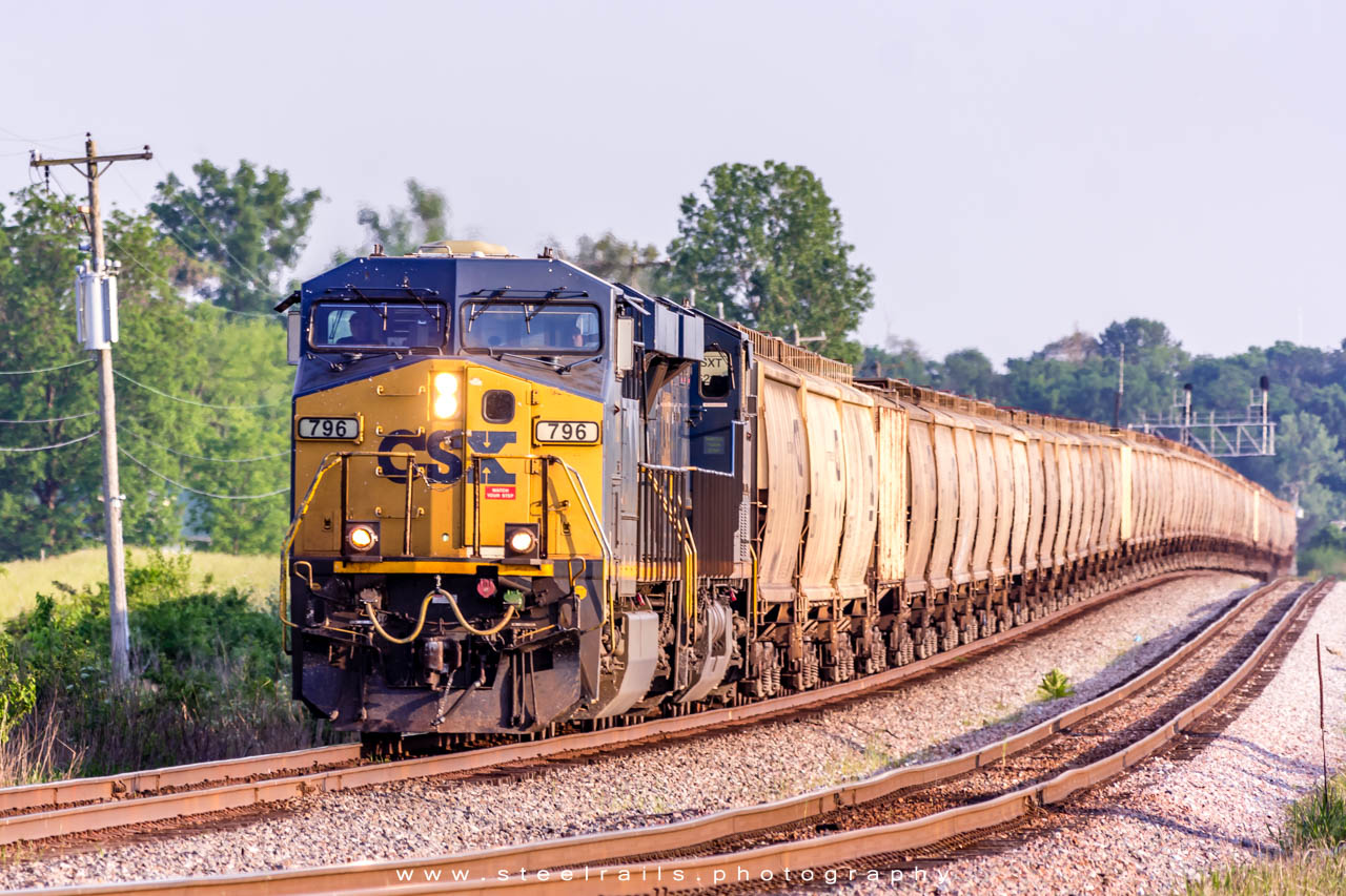 CSXT 796 GE ES44AC-H