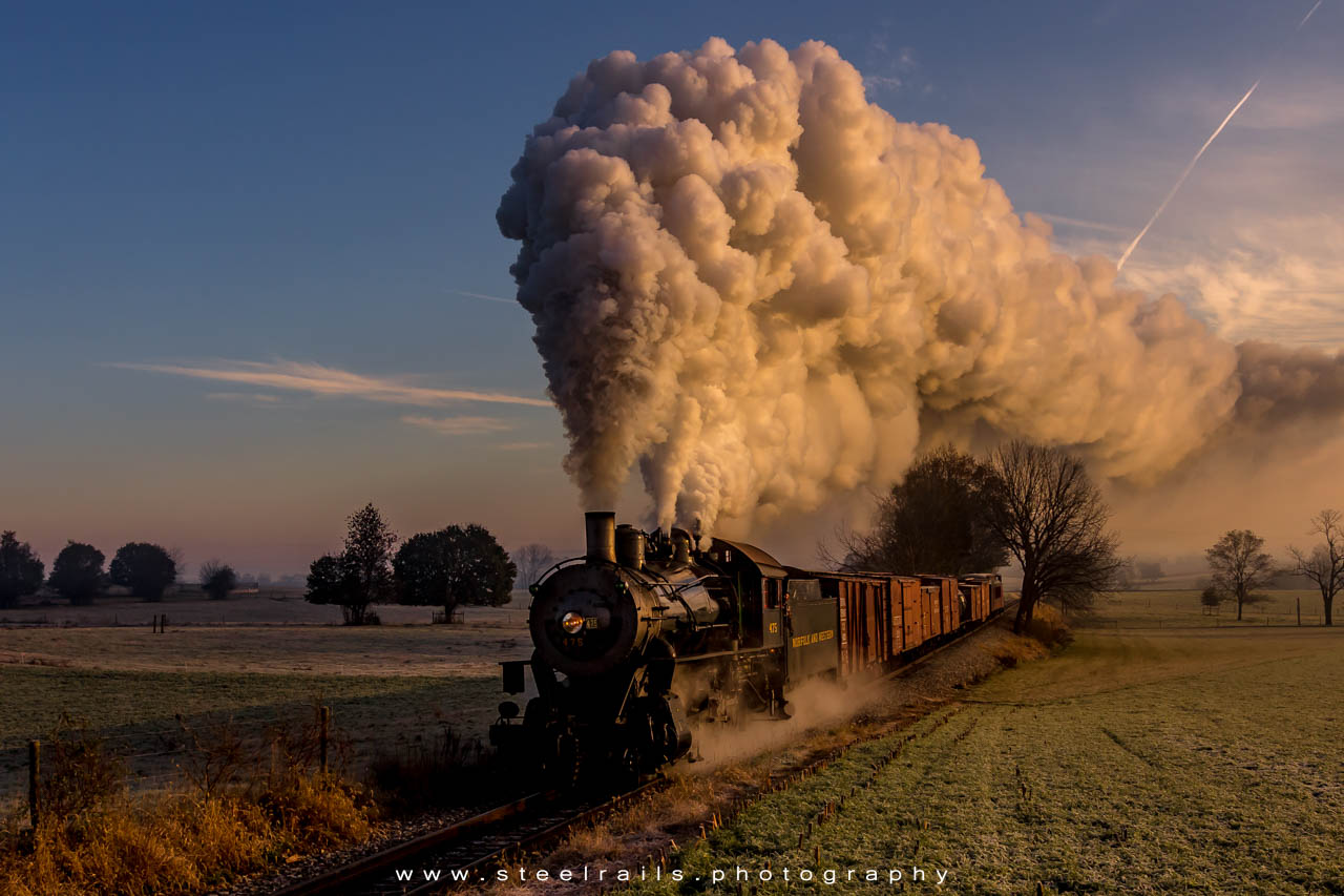 NW 475 Baldwin M class 4-8-0
