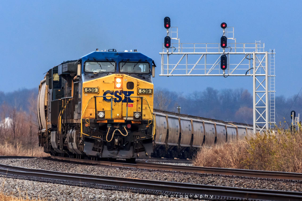 CSXT 539 GE AC44CW