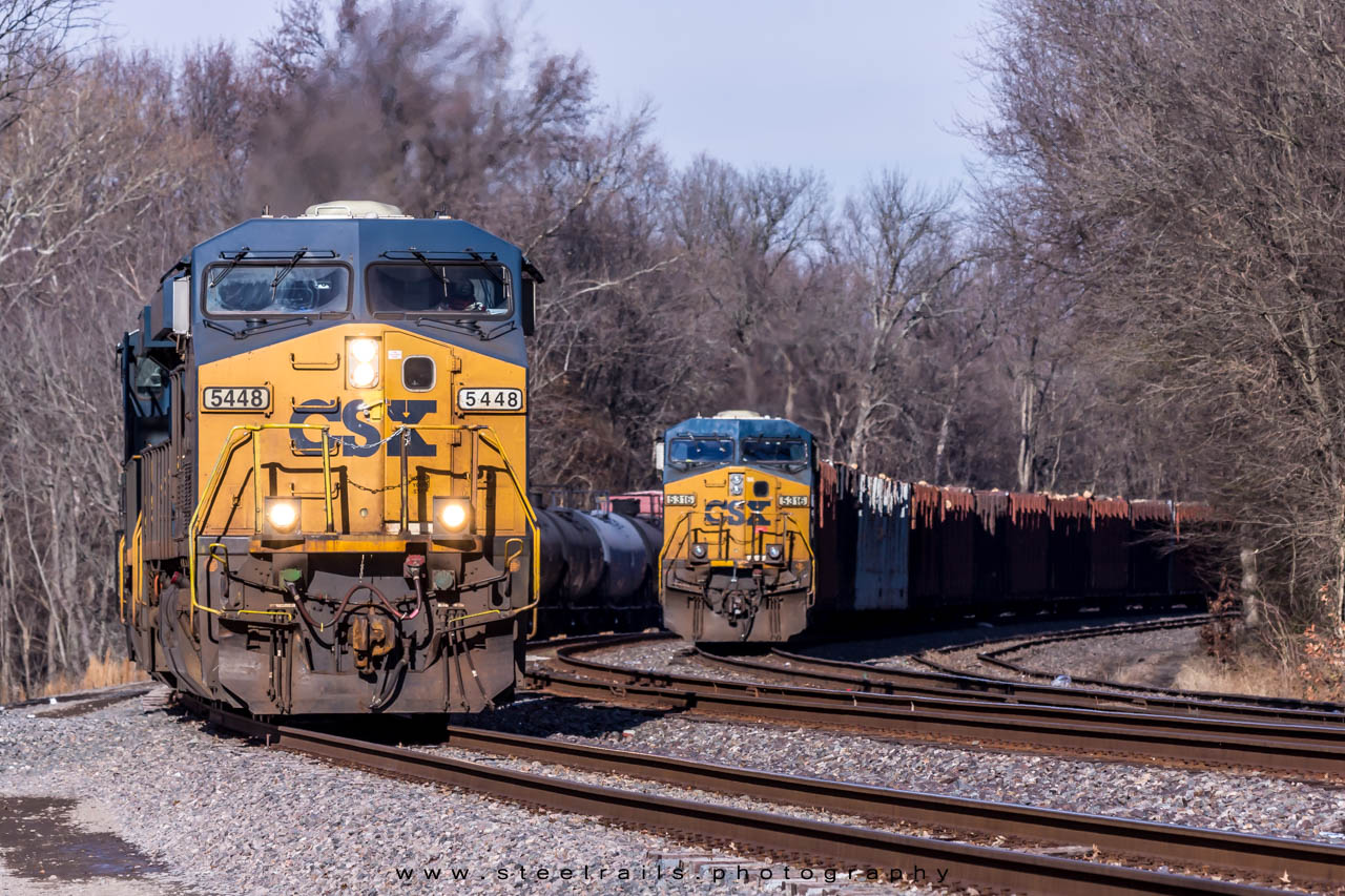 CSXT 5448 GE ES44DC